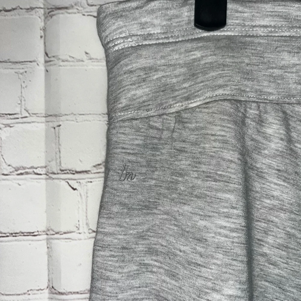 Travis Mathew Womens Cloud Terry Heather Gray Lyocell Blend Drawstring Joggers L